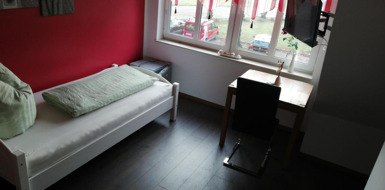 Gaestehaus Burgblick Neustadt-Glewe Esterno foto
